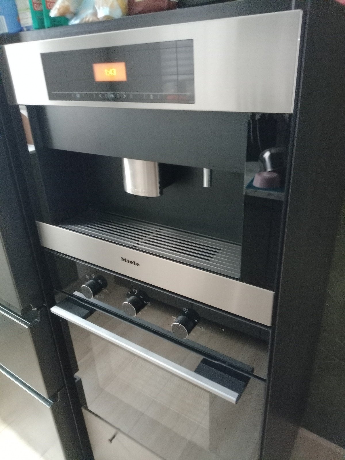 Miele CVA 5065 Inbouw Koffiemachine -, Ophalen, Afneembaar waterreservoir, Gebruikt, 10 kopjes of meer