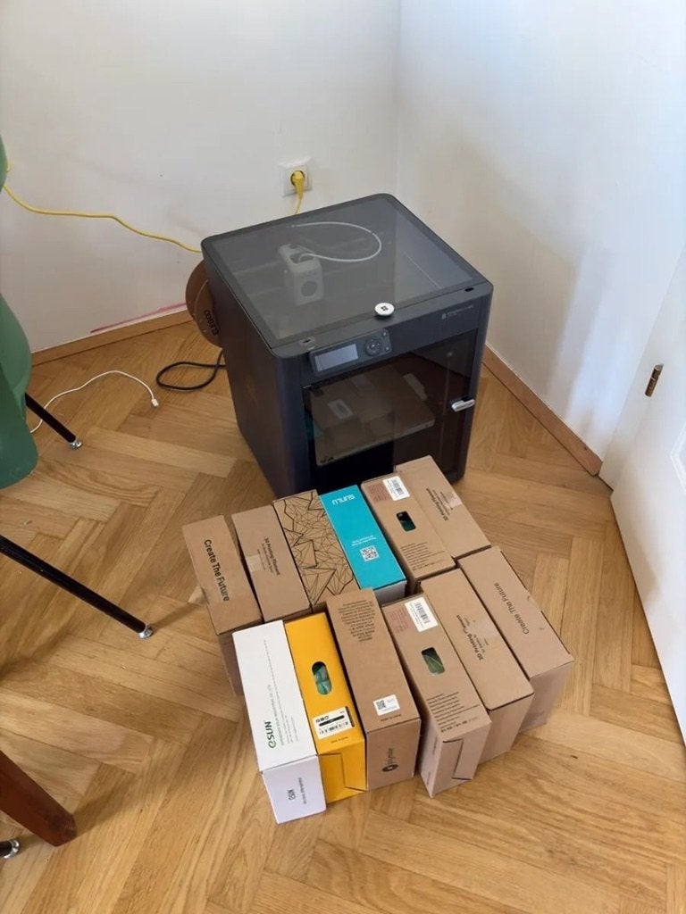 Bambu Lab P1S + 12 Rollen Filament (m2438700506) — 3D Printers ...