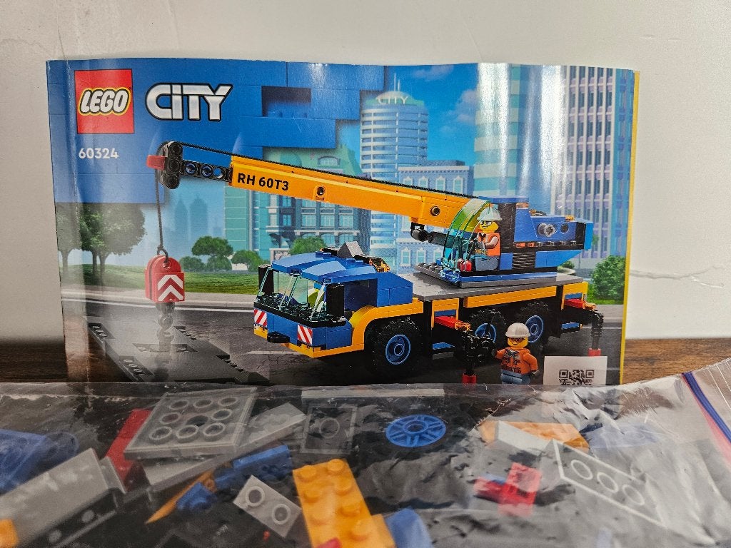 LEGO City 60324 - Mobile Crane, Ophalen of Verzenden, Gebruikt