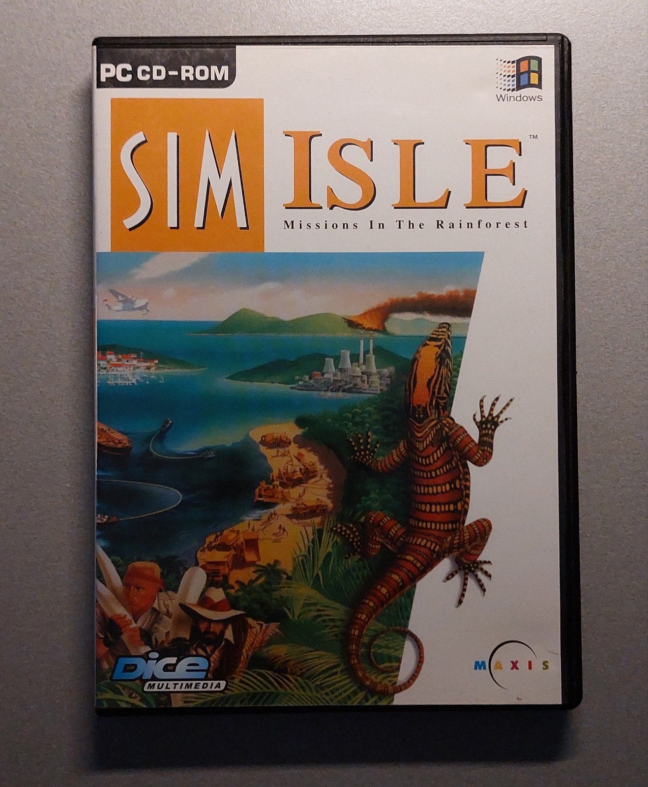 Sim Isle: Missions In The Rainforest PC CD-ROM, Gebruikt, 1 speler, Ophalen of Verzenden, Vanaf 7 jaar