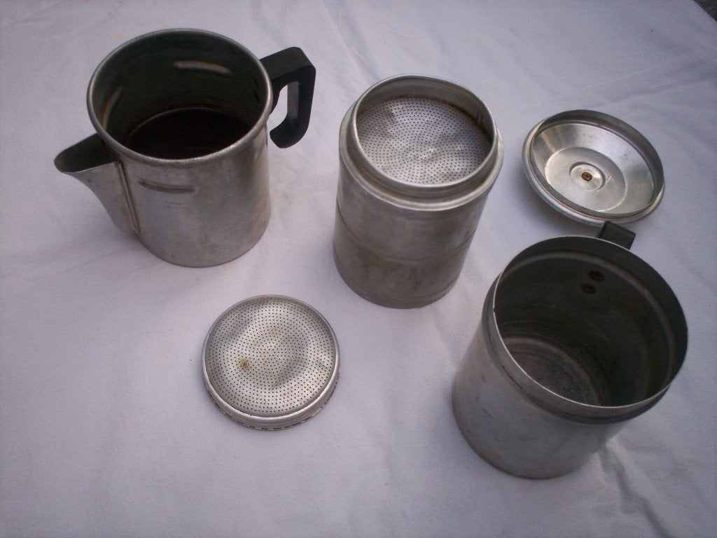 Caffettiera italiana napoletana Nomar T10 10 ital. koffiepot, Overige typen, Ophalen of Verzenden, Gebruikt