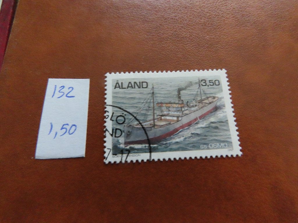 Aland 132, Ophalen of Verzenden, Finland, Gestempeld