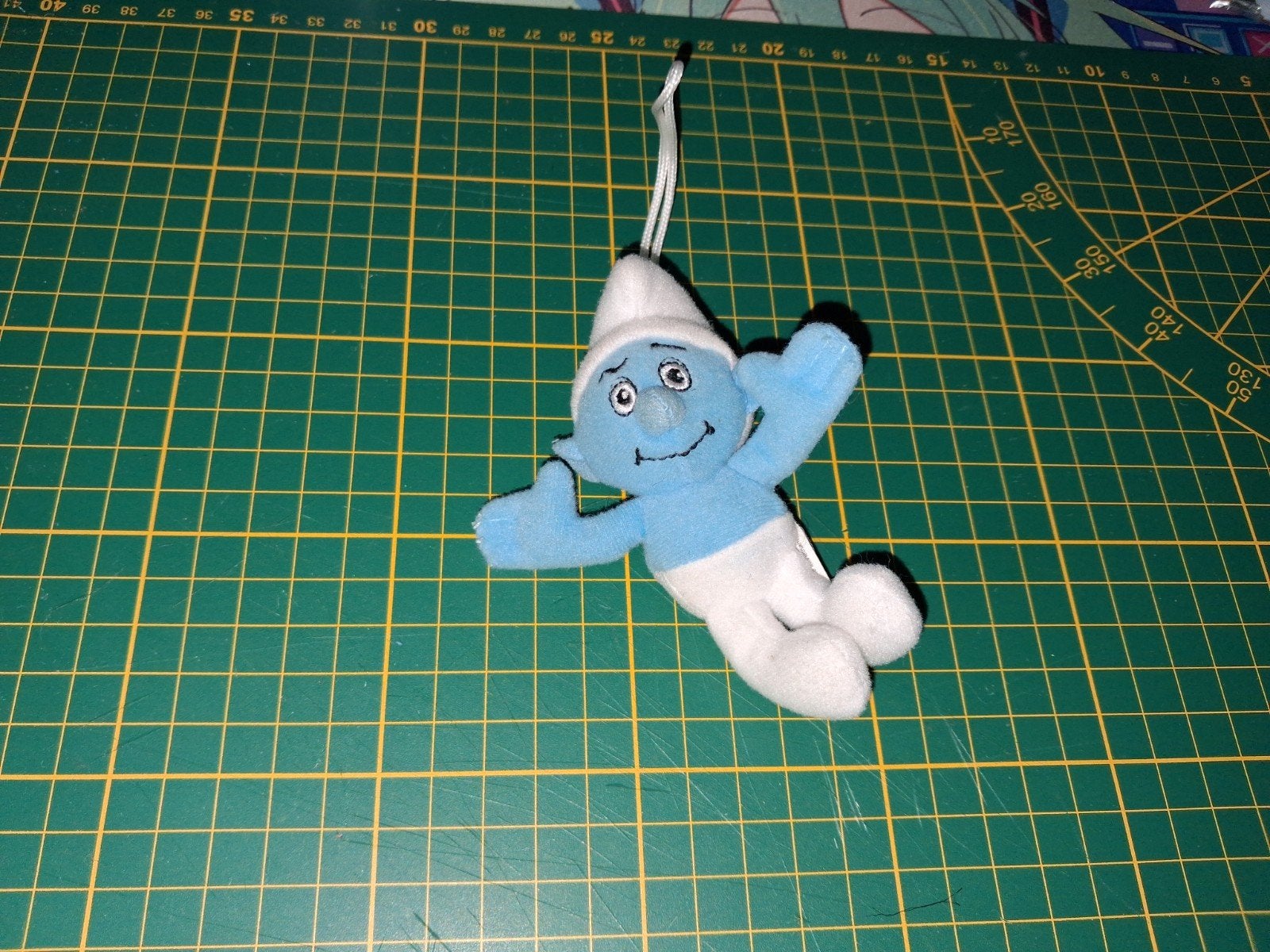 Potige Smurf McDonald's 2011 Knuffel, Gebruikt, Overige merken, Overige karakters, Overige typen