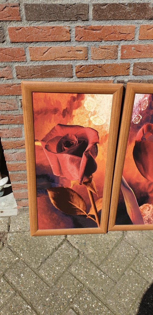 prenten roos, Ophalen of Verzenden, 'T Olde Gre-j, Info@toldegrej.nl, Endepoelstraat 20f Didam