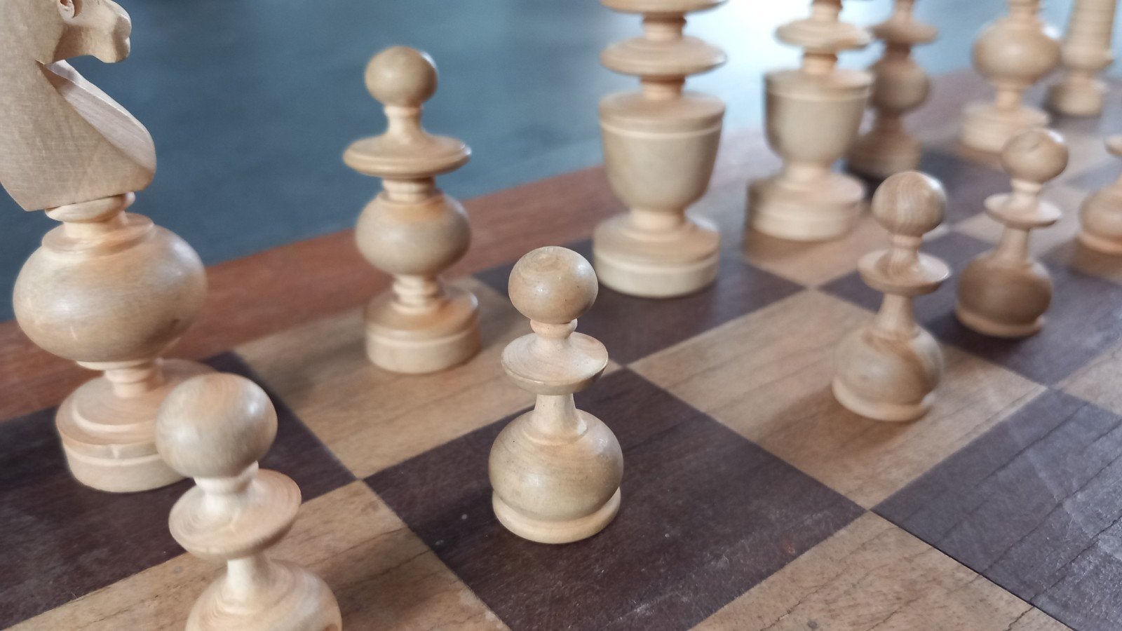 Vintage Regency Schaakstukken, Een of twee spelers, Ophalen of Verzenden, Gebruikt, Onbekend