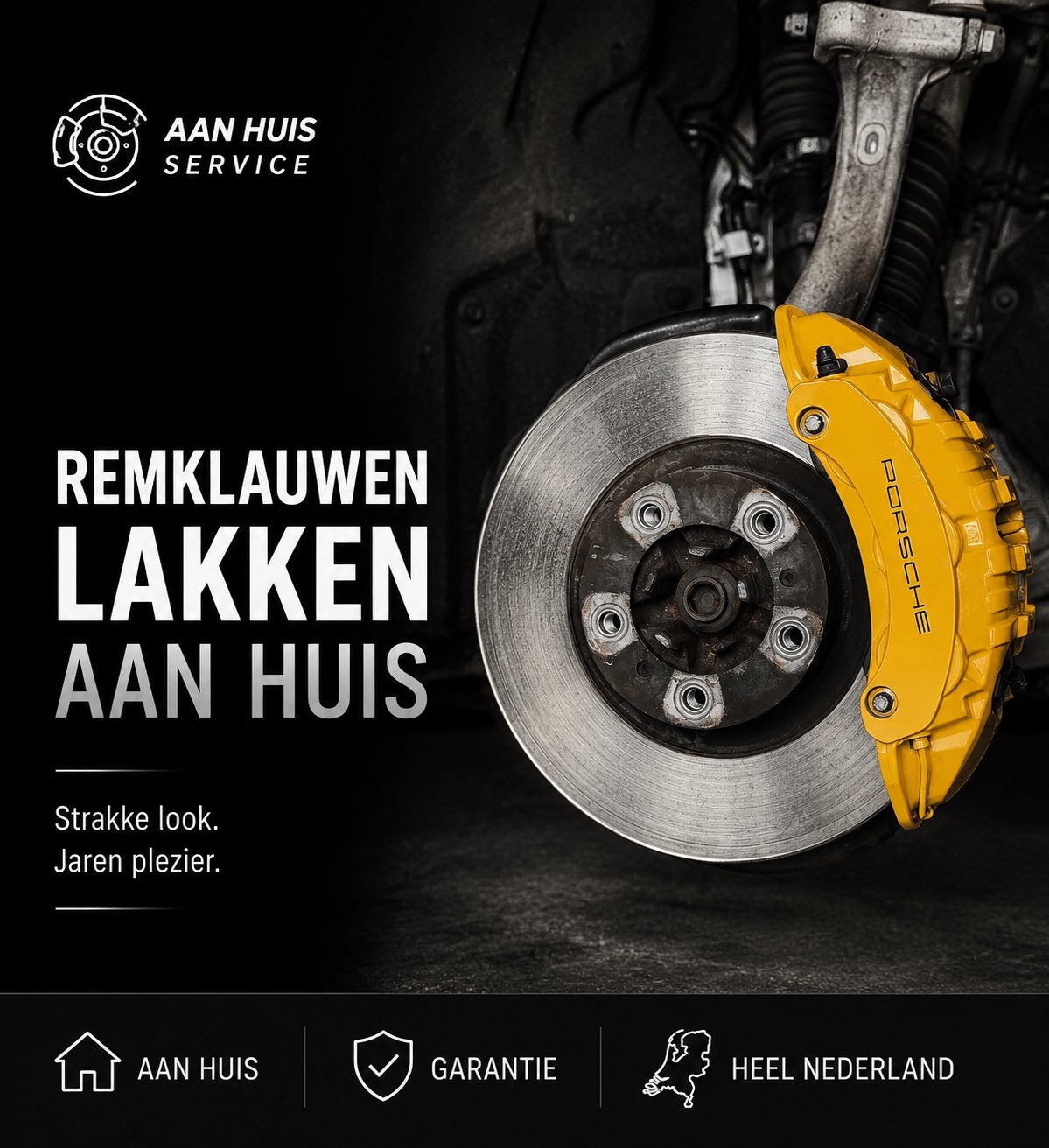 Remklauwen lakken aan huis | Professioneel gespoten