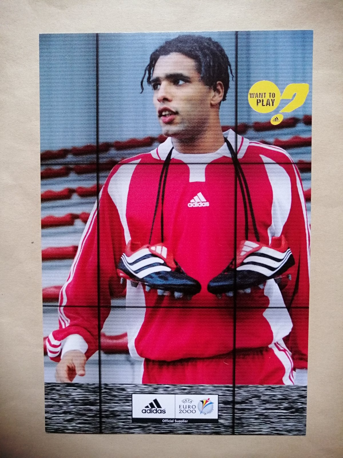 Fotokaart Pierre van Hooijdonk (Feyenoord , NAC Breda)., Ophalen of Verzenden, Nieuw, Feyenoord, Spelerskaart
