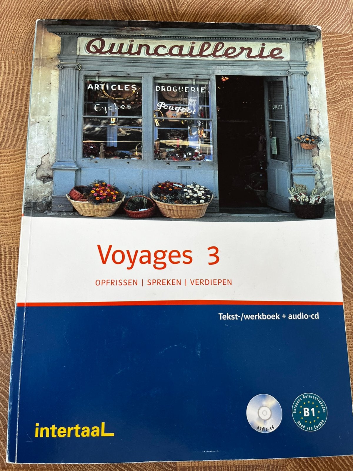 Frans leerboek - VOYAGES 3 TEKST-/WERKBOEK + AUDIO-CD, Ophalen, Zo goed als nieuw, Algemeen, Alpha