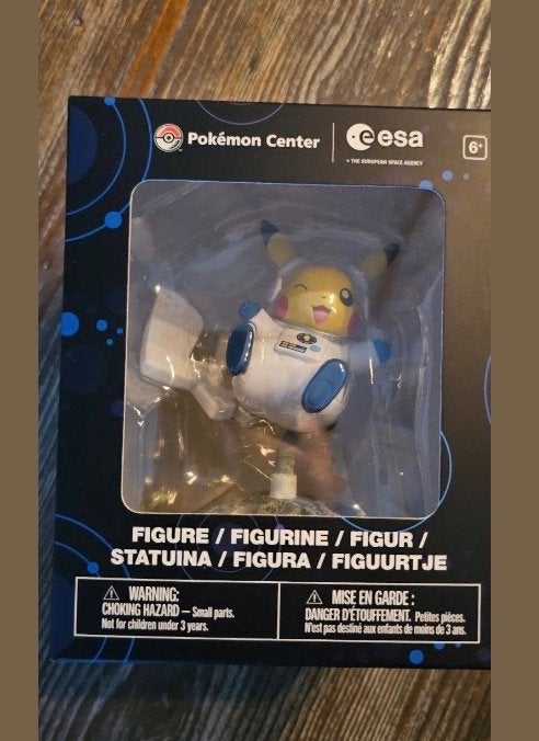 Pokémon Center x ESA Pikachu Ruimtevaarder Figuur, Verzamelen, Ophalen of Verzenden, Nieuw