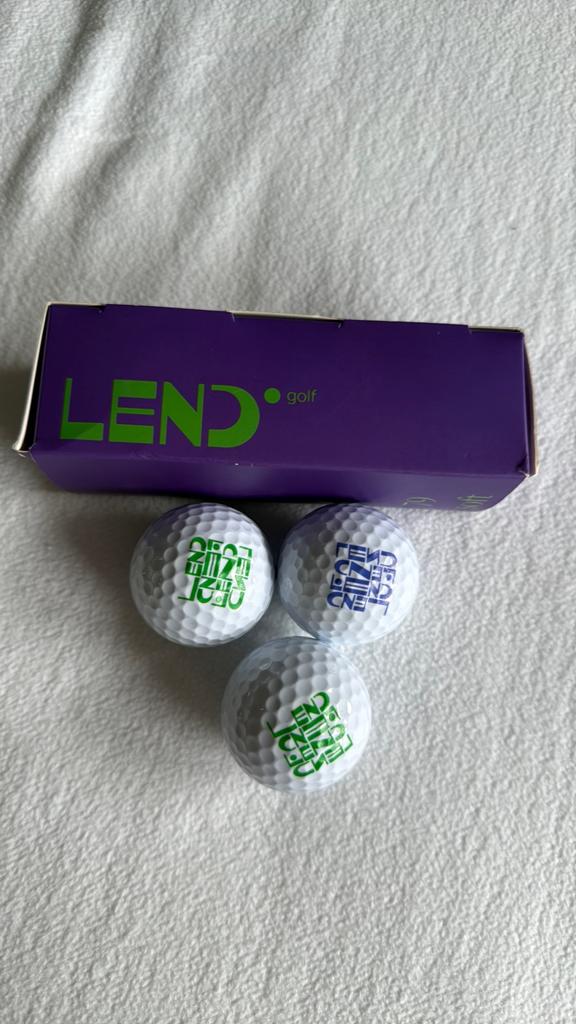 Golf ballen 3 stuks, Ophalen of Verzenden, Nieuw, Bal(len)