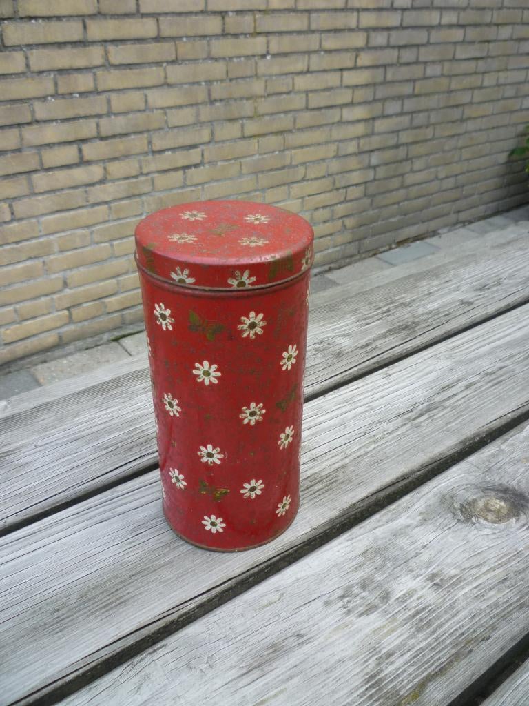 vintage beschuitbus Ark blikken beschuitblik, Verzamelen, Blikken, Ophalen of Verzenden, Gebruikt, Overige, Overige merken
