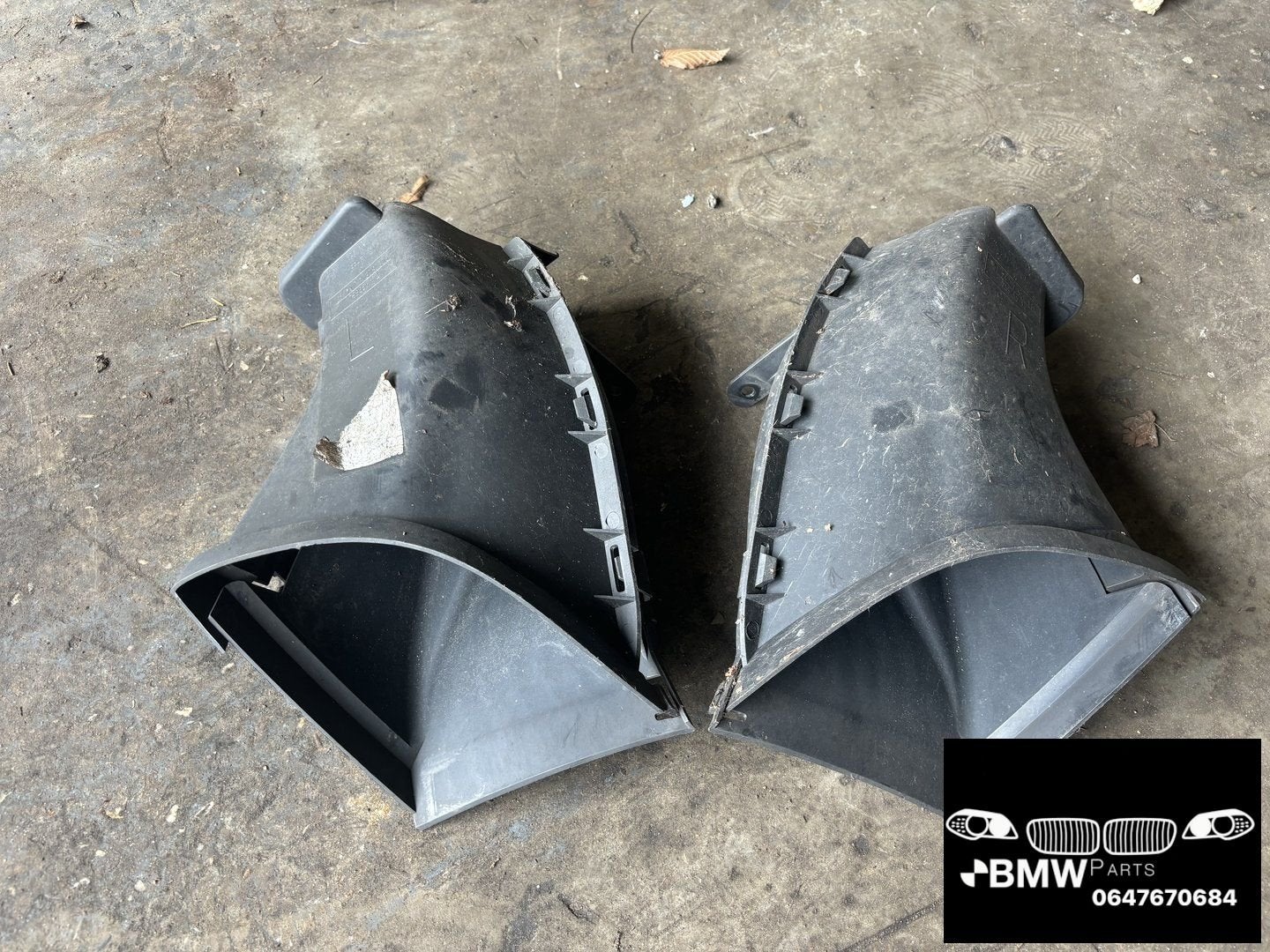 Lucht geleider M-Sport bumper Bmw 1-Serie E87, Gebruikt, -, -, Ophalen of Verzenden