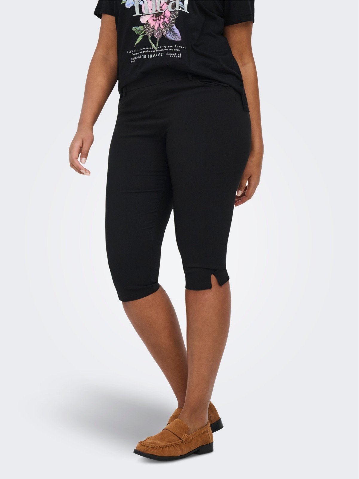 Zwarte capribroek Cargabbi van Only Carmakoma Maat 54, Kleding | Dames, O, O, Only carmakoma, Nieuw