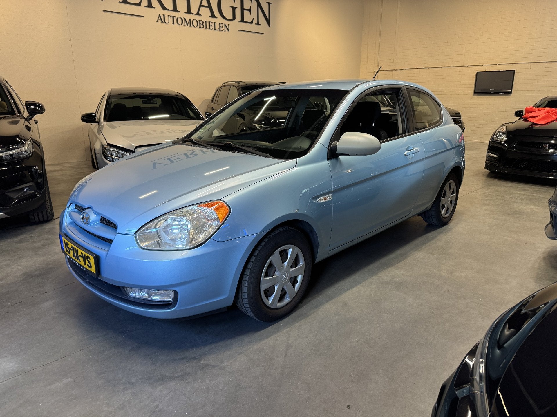 Hyundai Accent 1.4i Dynamic Airco (bj 2007), Auto's, Hyundai, Voorwielaandrijving, Accent, Gebruikt, 4 cilinders