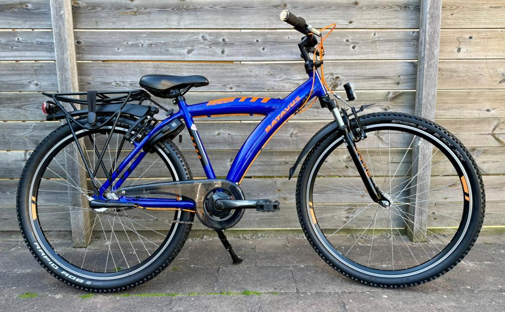 Zeer nette Batavus Snake 26 inch jongensfiets, Fietsen en Brommers, Fietsen | Jongens, Gebruikt, Velgrem, Versnellingen, Batavus