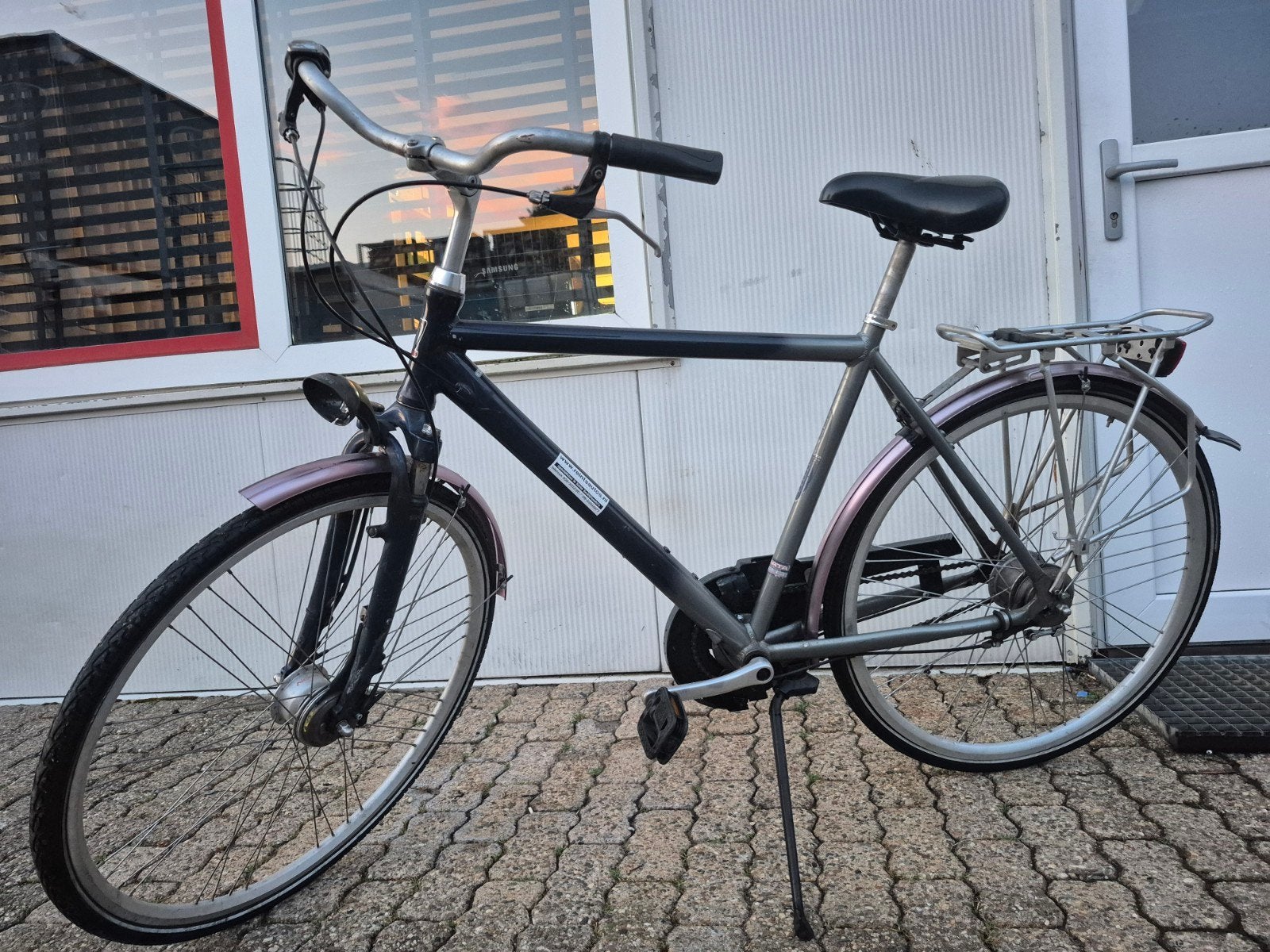 Sparta Pallas 8 sp tour stads stationsfiets, Ophalen, Sparta, Gebruikt, Velgrem