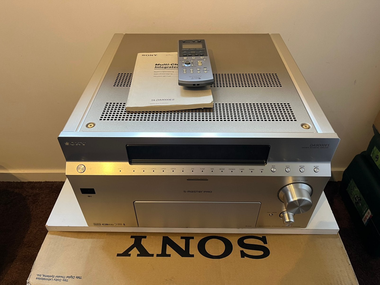 Sony TA DA9000ES - incl. verpakking, Ophalen, Zo goed als nieuw, Sony, 120 watt of meer