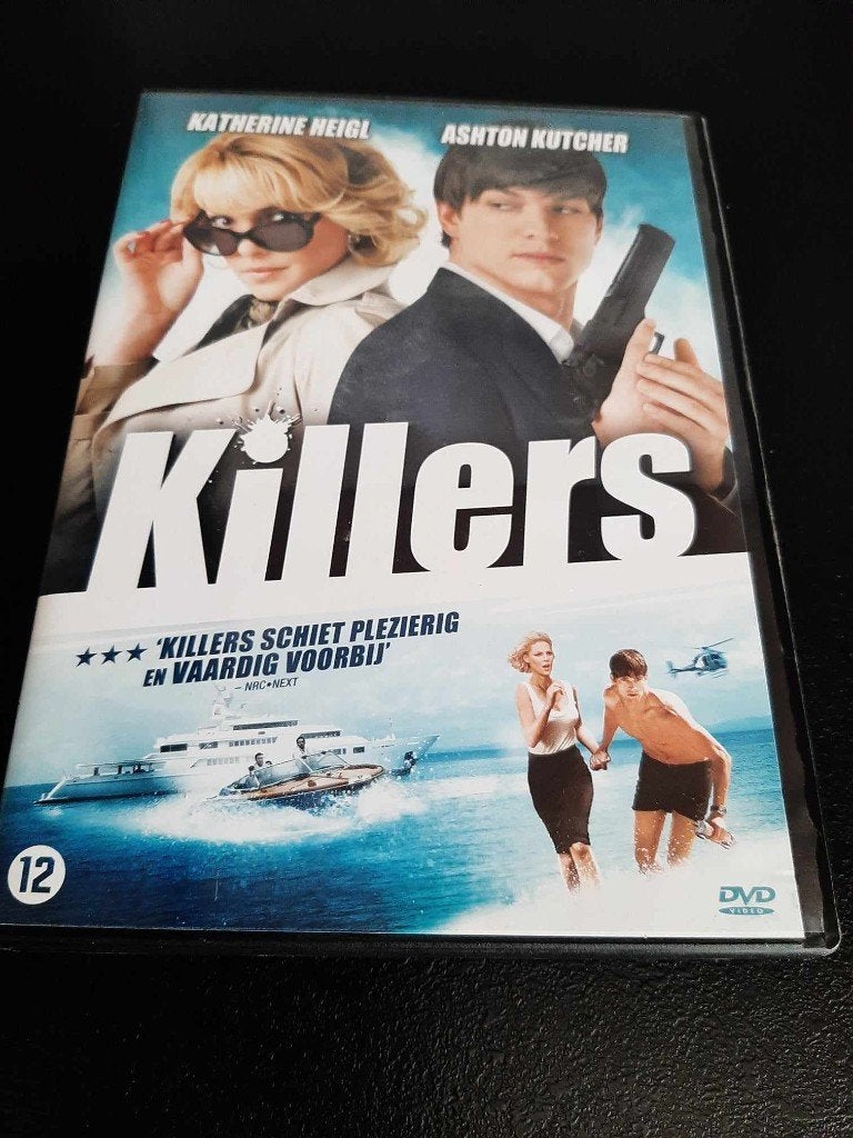 Killers, Katherine Heigl, Ashton Kutcher, Tom Selleck!, Vanaf 12 jaar, Ophalen of Verzenden, Gebruikt, Actie