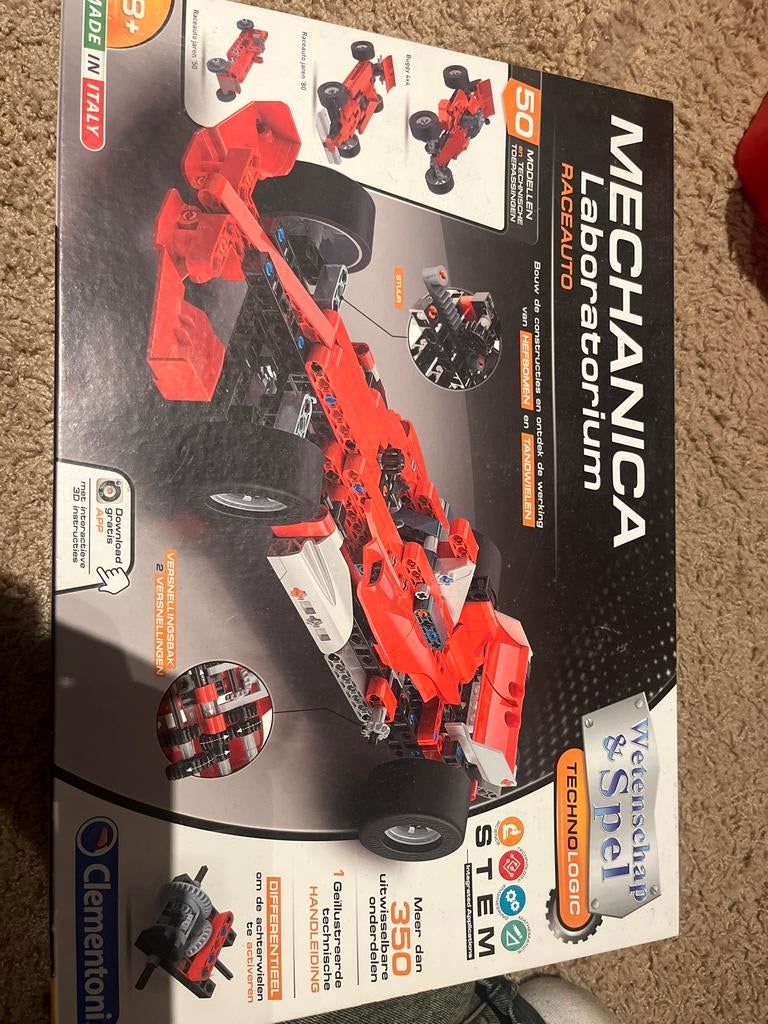 Clementoni Mechanica Laboratorium Raceauto, Overige merken, Gebruikt, Auto, Groter dan 1:32