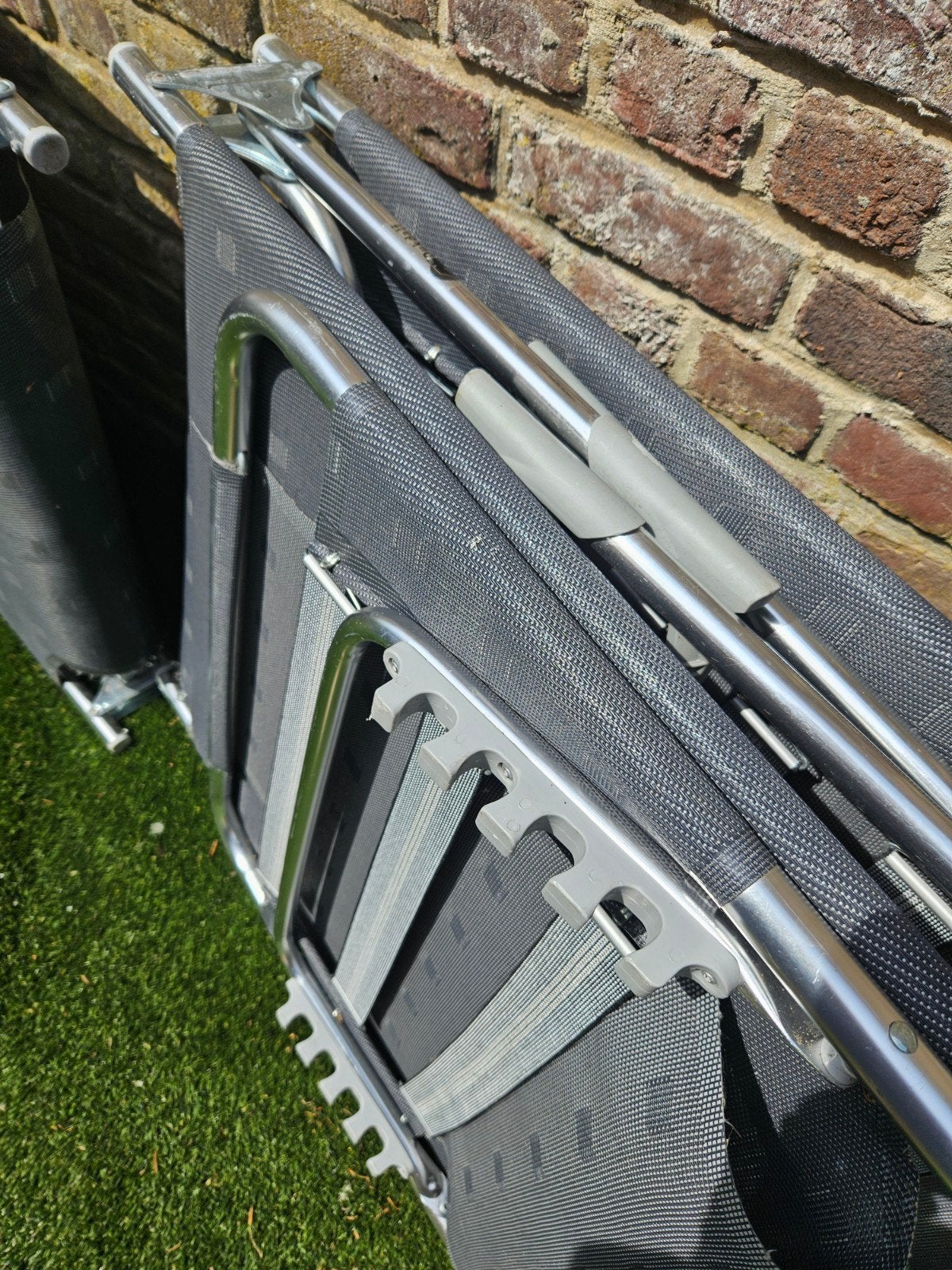 2 ligbedden van dukdalf., Ophalen, Aluminium
