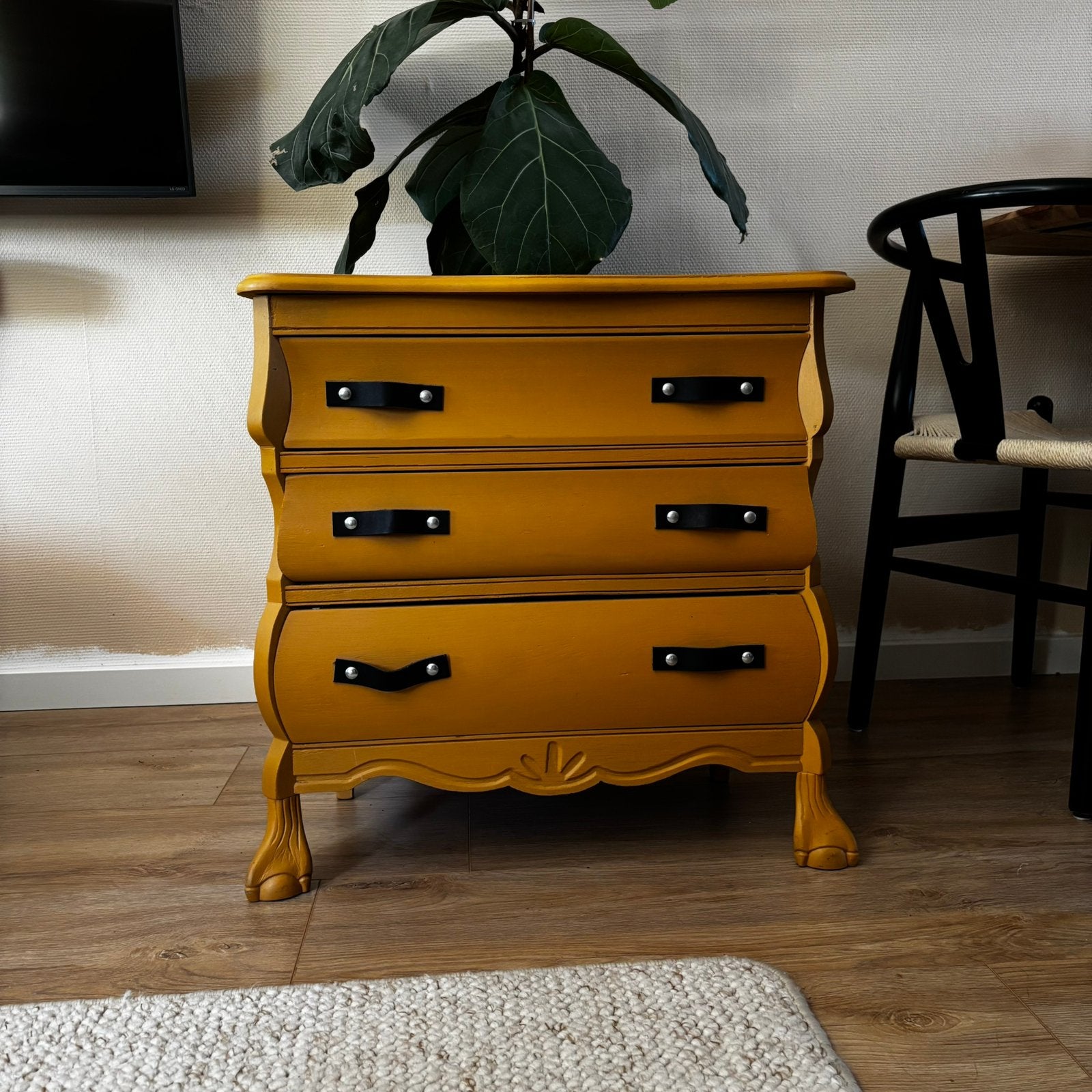 Vintage kastje, unieke refurbish!, Ophalen, 50 tot 100 cm, Zo goed als nieuw, 3 of 4 laden