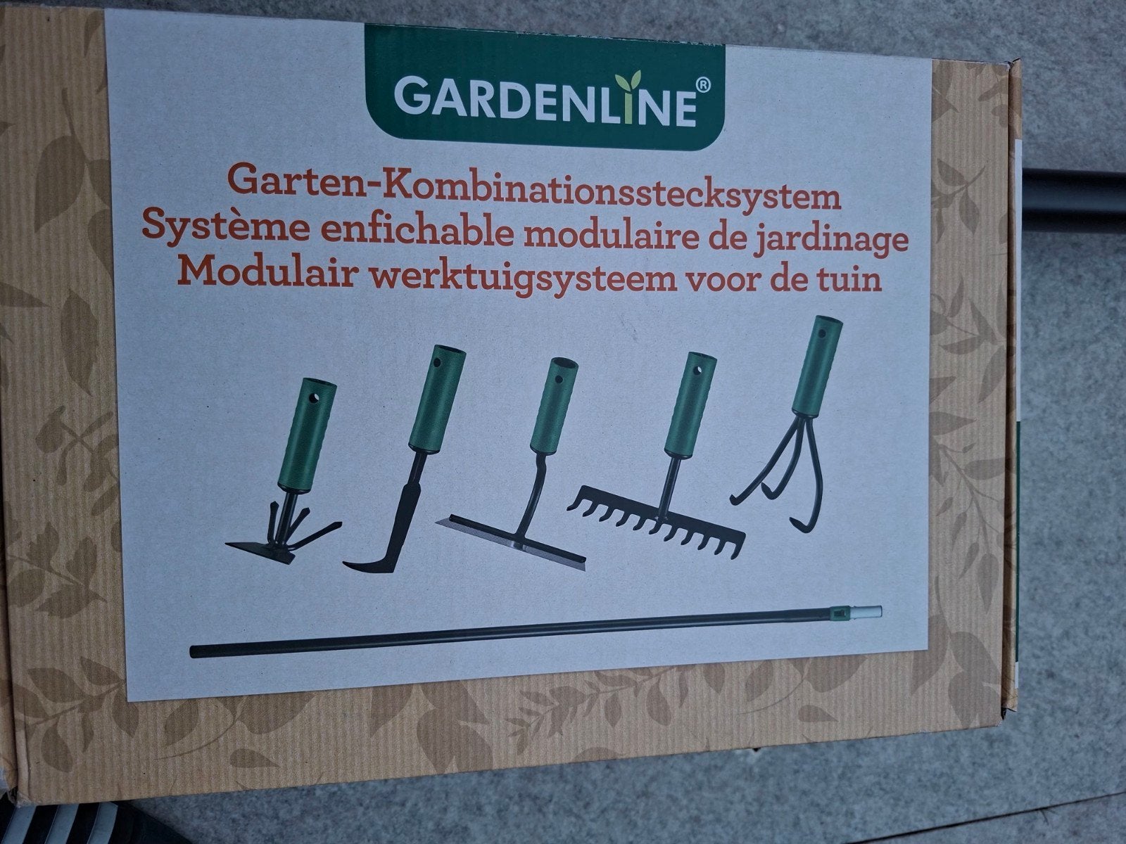 GARDENLINE Modulairsysteem tuingereedschap, Ophalen