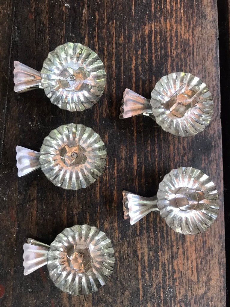 Kerst vintage kaarsen houders, Diversen, Ophalen of Verzenden, Zo goed als nieuw