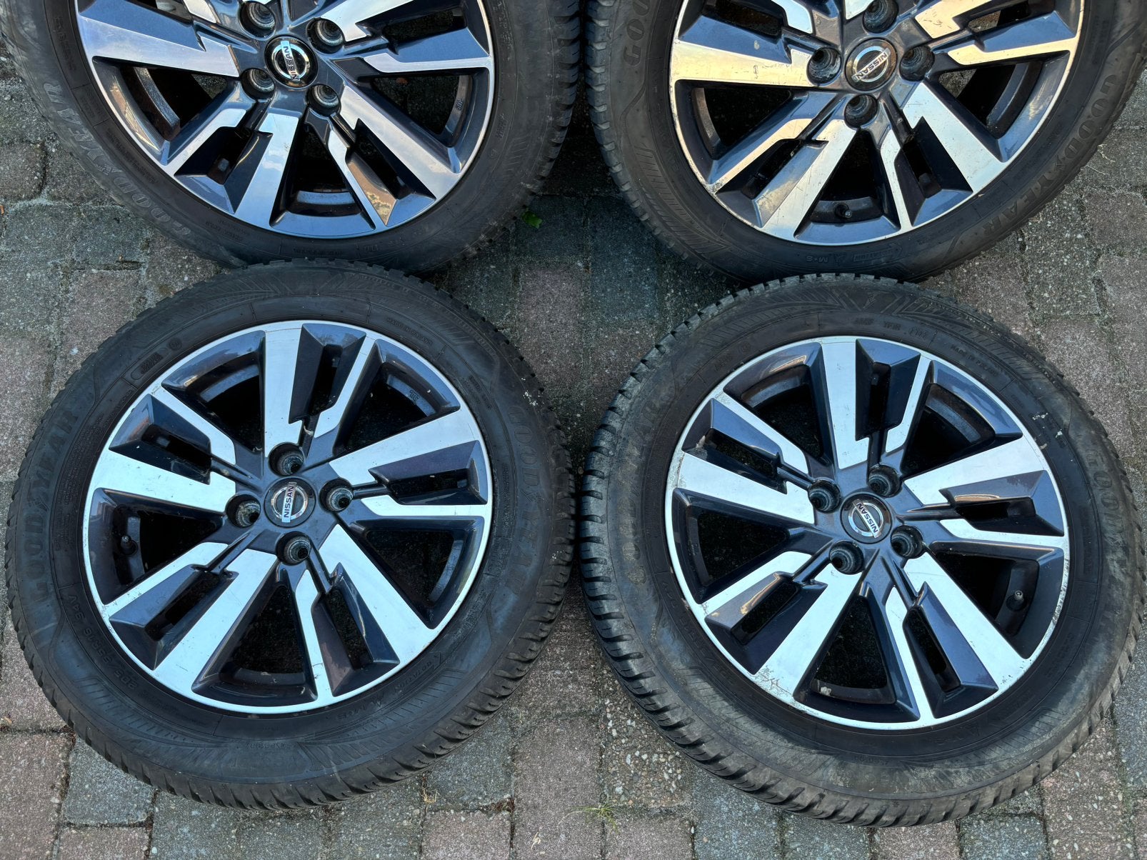 16 inch Nissan Micra velgen Renault Clio velgen all season, Auto-onderdelen, Ophalen, Gebruikt, 16 inch, Banden en Velgen