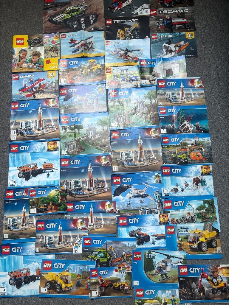 Lego bouwboekjes city, technic enz., Kinderen en Baby's, Speelgoed | Duplo en Lego, Ophalen of Verzenden, Gebruikt, Lego