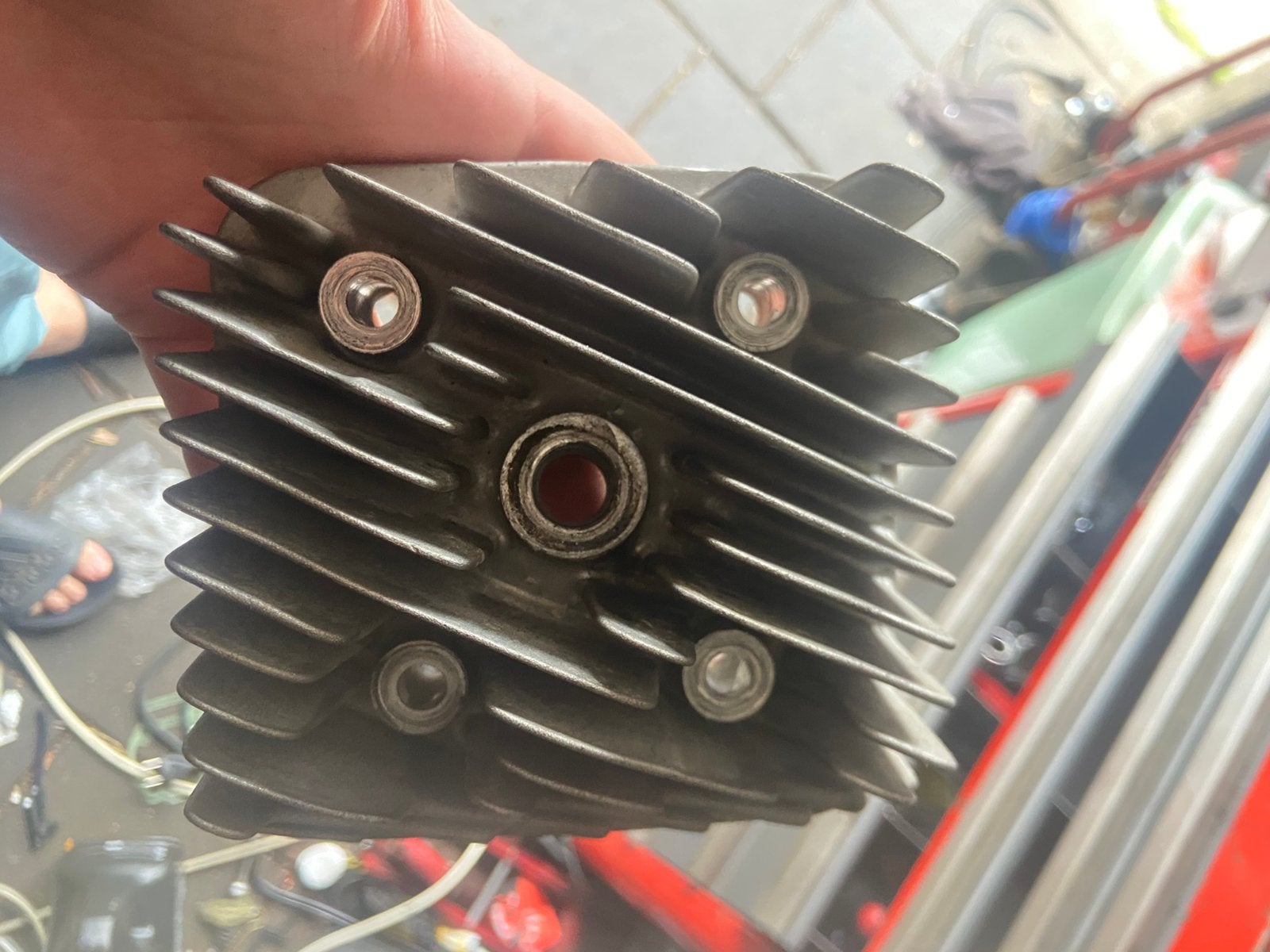 172cc malossi ac kop, Fietsen en Brommers, Brommeronderdelen | Scooters, Ophalen of Verzenden, Gebruikt