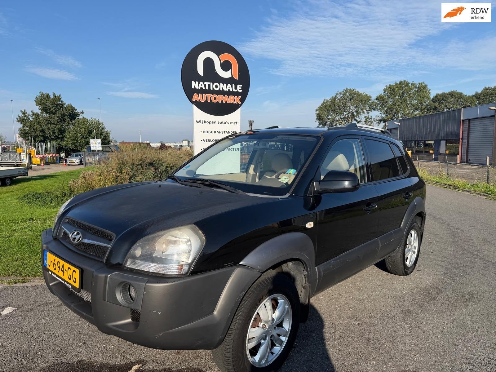 Hyundai Tucson | 2009 | 2.0 CRDi Style | Automaat | Trekhaak, 136 pk, Gebruikt, Zwart, Bedrijf