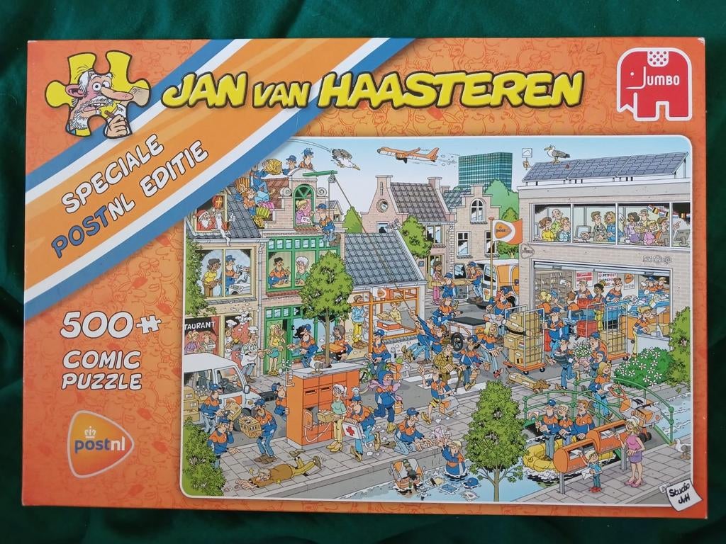 Jan van Haasteren Speciale PostNL Editie 500 stukjes, Hobby en Vrije tijd, Denksport en Puzzels, Ophalen, Minder dan 500 stukjes