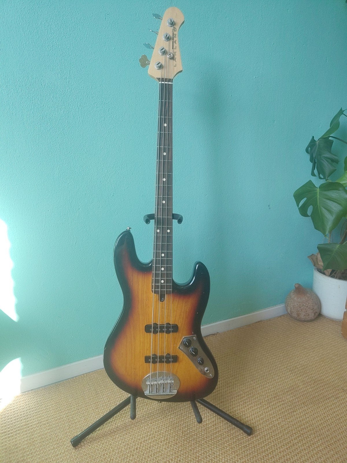 Lakland Skyline JO jazz bass, Ophalen, Gebruikt, Elektrisch