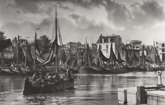 Vlissingen Oude Vissershaven, Verzenden, 1960 tot 1980, Ongelopen, Zeeland
