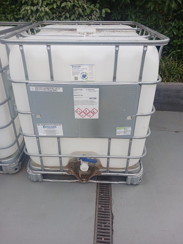 Ibc 1 stuks ibc vat!, Doe-het-zelf en Verbouw, Ophalen, 100 cm of meer, 60 cm of meer, 50 cm of meer