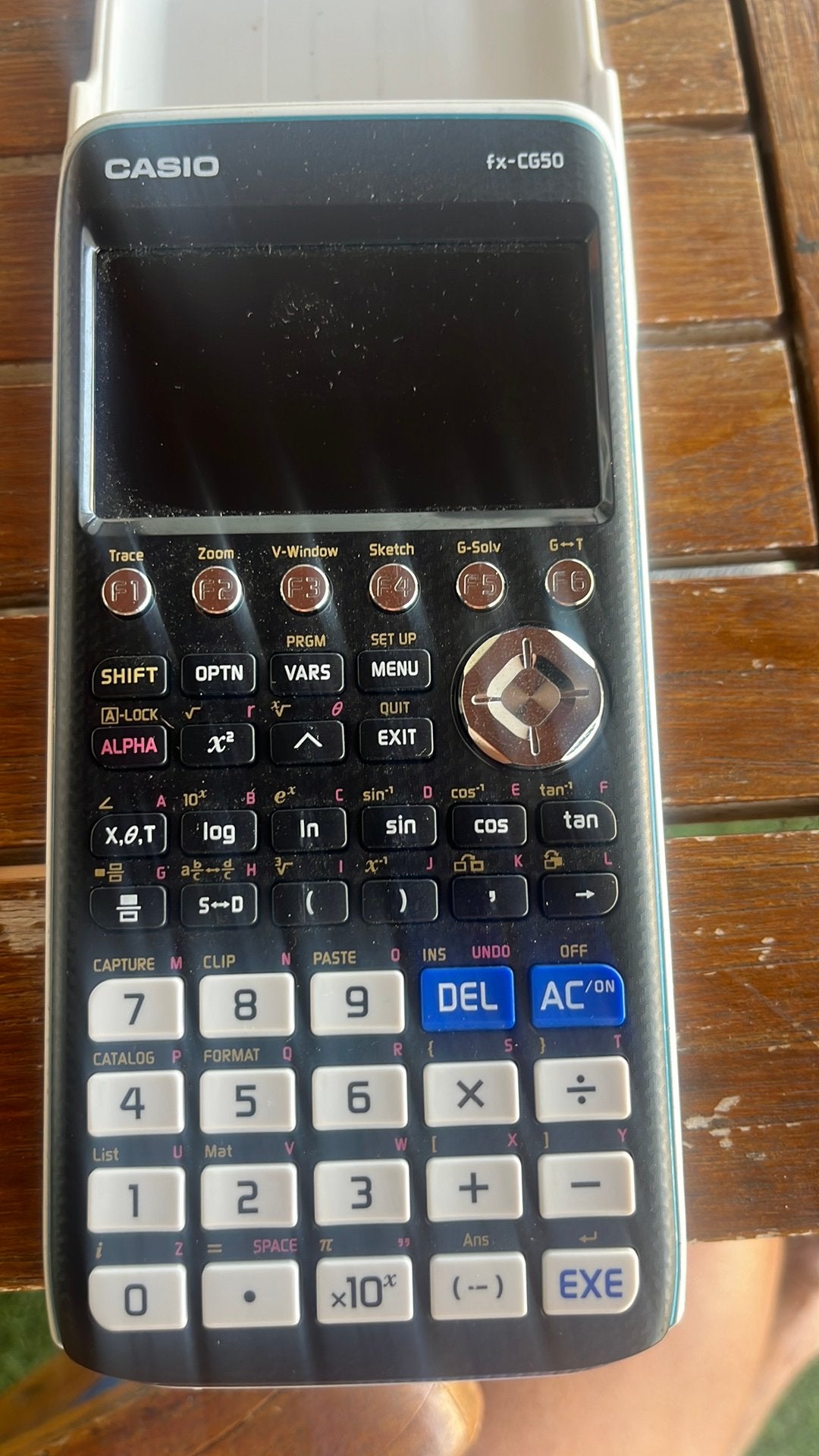 CASIO FX-CG 50, Ophalen, Zo goed als nieuw