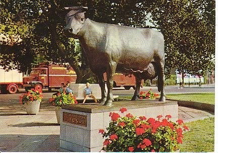 Ansichtkaart 	Leeuwarden	Ús Mem	Mon. Fries Rundvee Stamboek, Verzenden, 1980 tot heden, Gelopen, Friesland