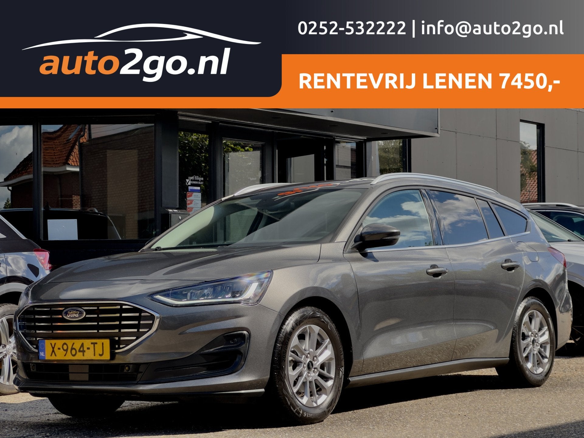 Ford FOCUS Wagon 1.0 ECOBOOST HYBRID TITANIUM NAVI AIRCO APP, Gebruikt, Origineel Nederlands, Stationwagon, Handgeschakeld