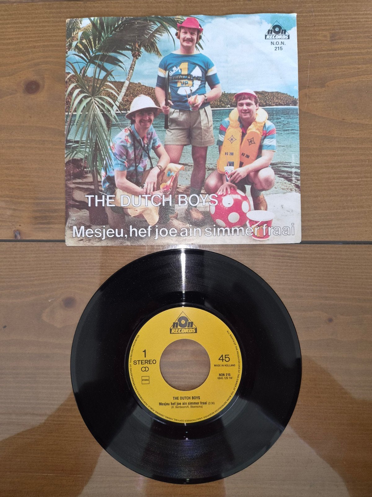 De dutch boys, Cd's en Dvd's, Vinyl | Nederlandstalig, Ophalen of Verzenden, Zo goed als nieuw, Overige formaten, Levenslied of Smartlap