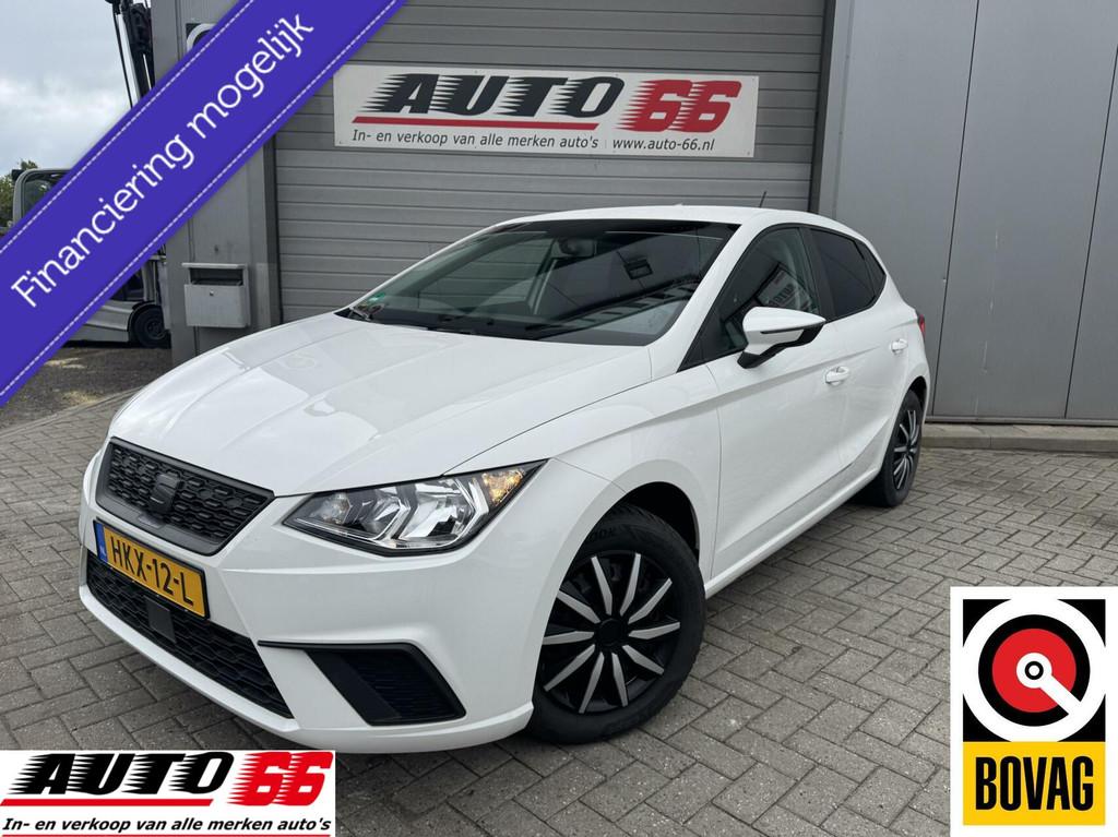 Seat Ibiza 1.0 TSI Excellence 95pk APK 04-2027, Stof, Gebruikt, Zwart, 95 pk