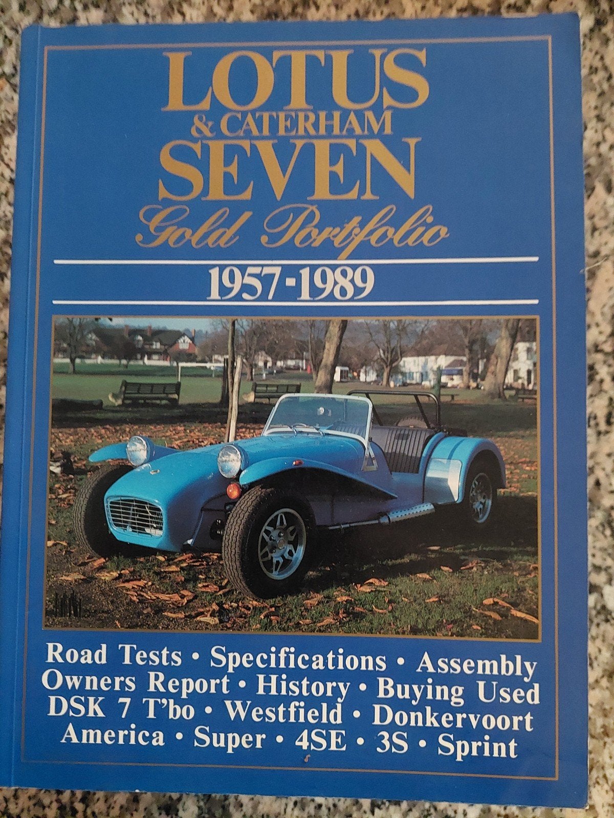 LOTUS &CATERHAM SEVEN GOLD PORTFOLIO 1957-1989., Ophalen of Verzenden, Zo goed als nieuw, Overige merken