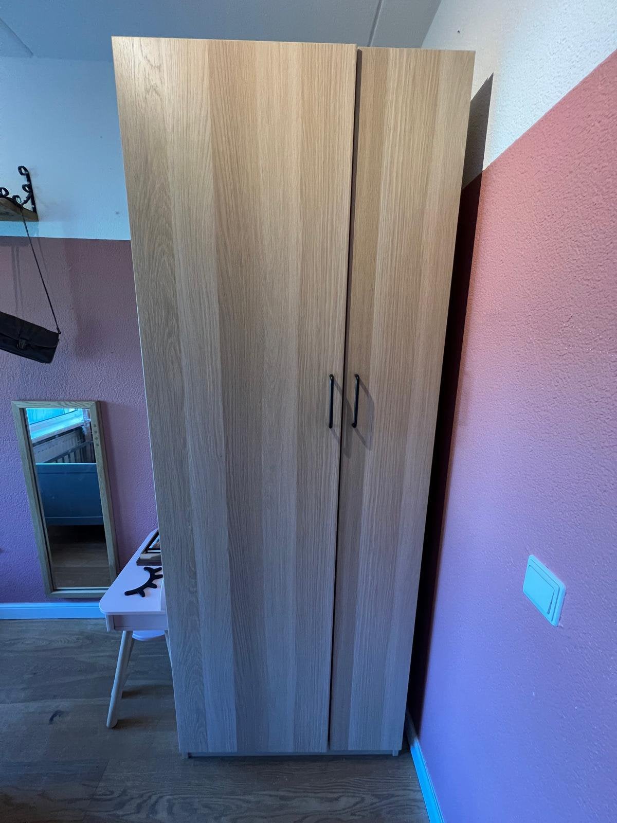 PAX kast met lades en draadmand, Ophalen, 200 cm of meer, 50 tot 100 cm, Zo goed als nieuw