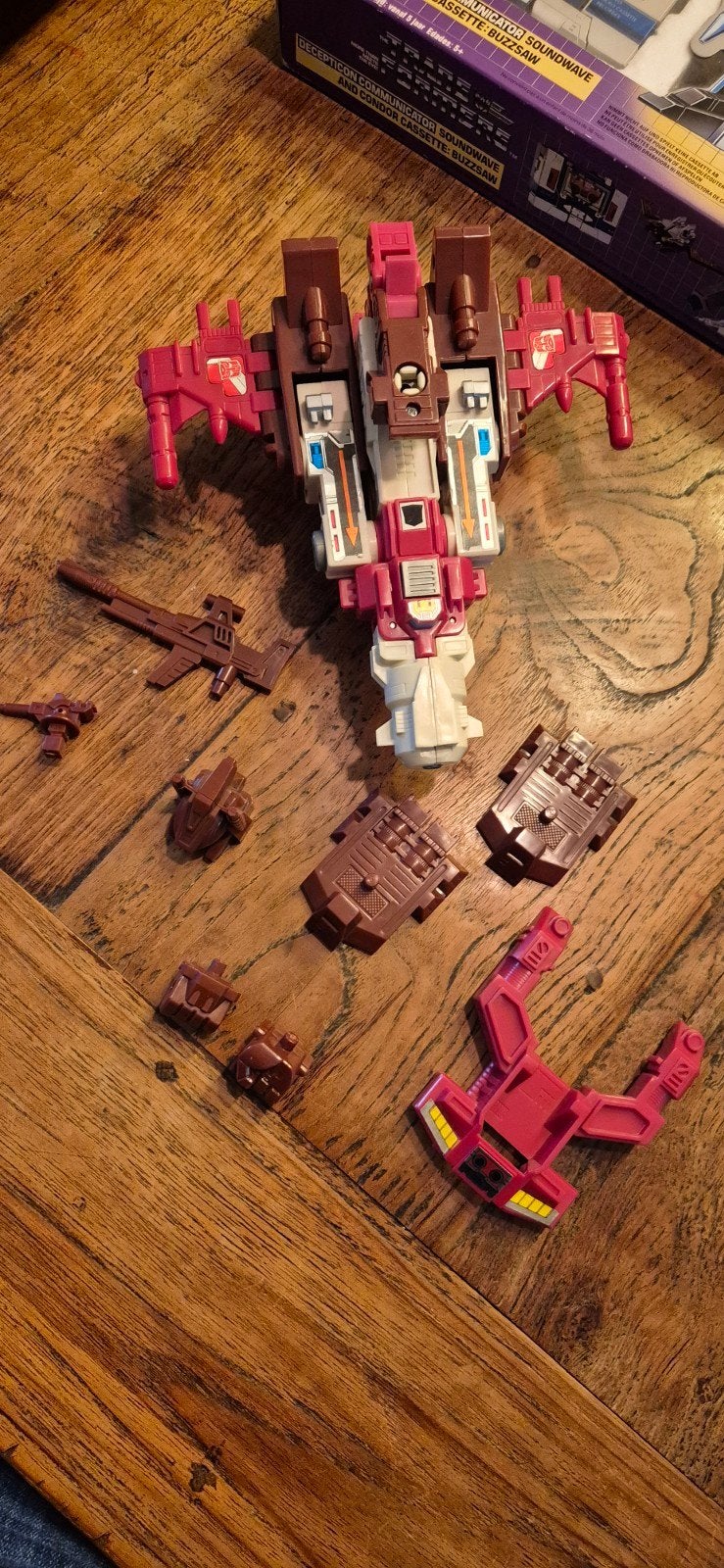 Vintage Transformers G1 Scattershot (1987) - Decepticon, Verzamelen, G1, Ophalen of Verzenden, Gebruikt