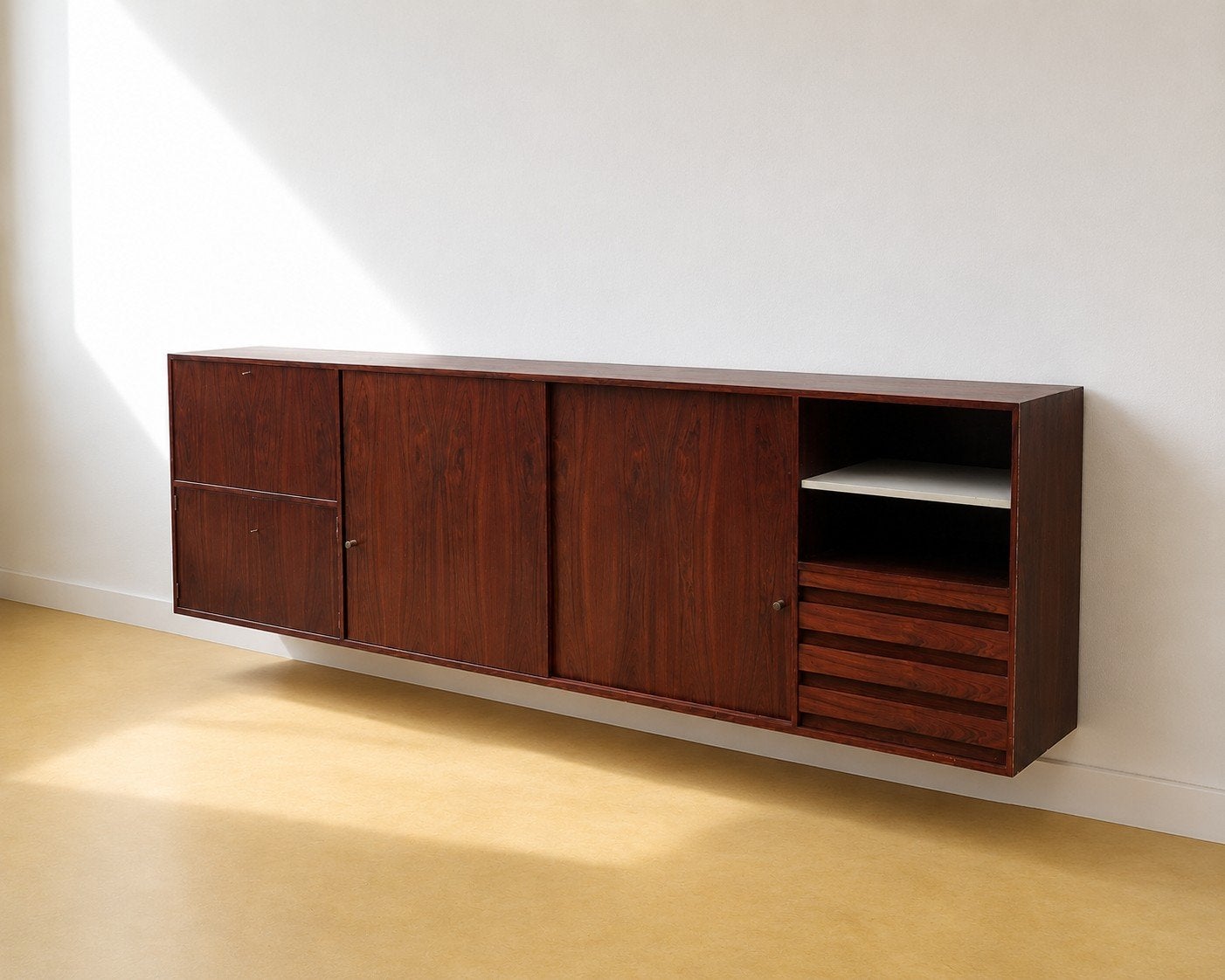 XXL zwevend dressoir 280cm lang van den berghe pauvers, ,, Ophalen of Verzenden, ,, ,