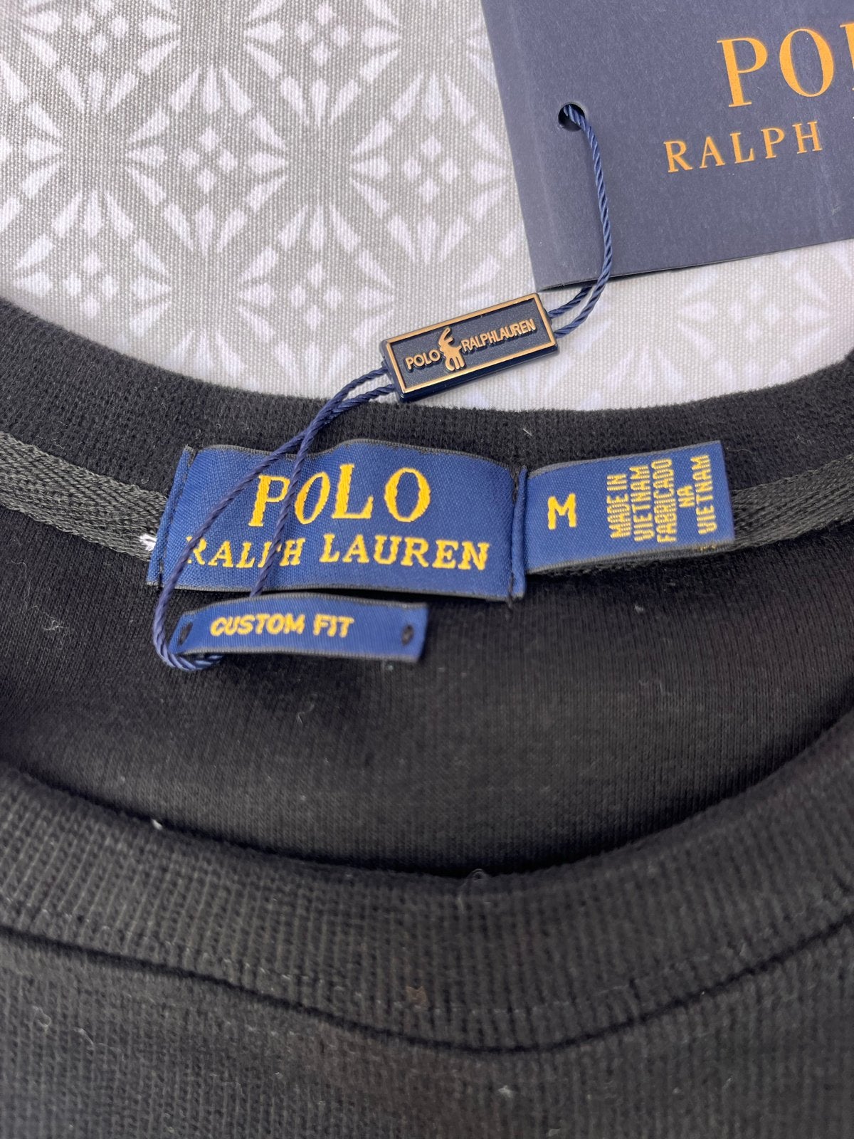Polo Ralph Lauren sweater M valt als S, Kleding | Heren, Truien en Vesten, Verzenden, Nieuw, Maat 48/50 (M), Zwart