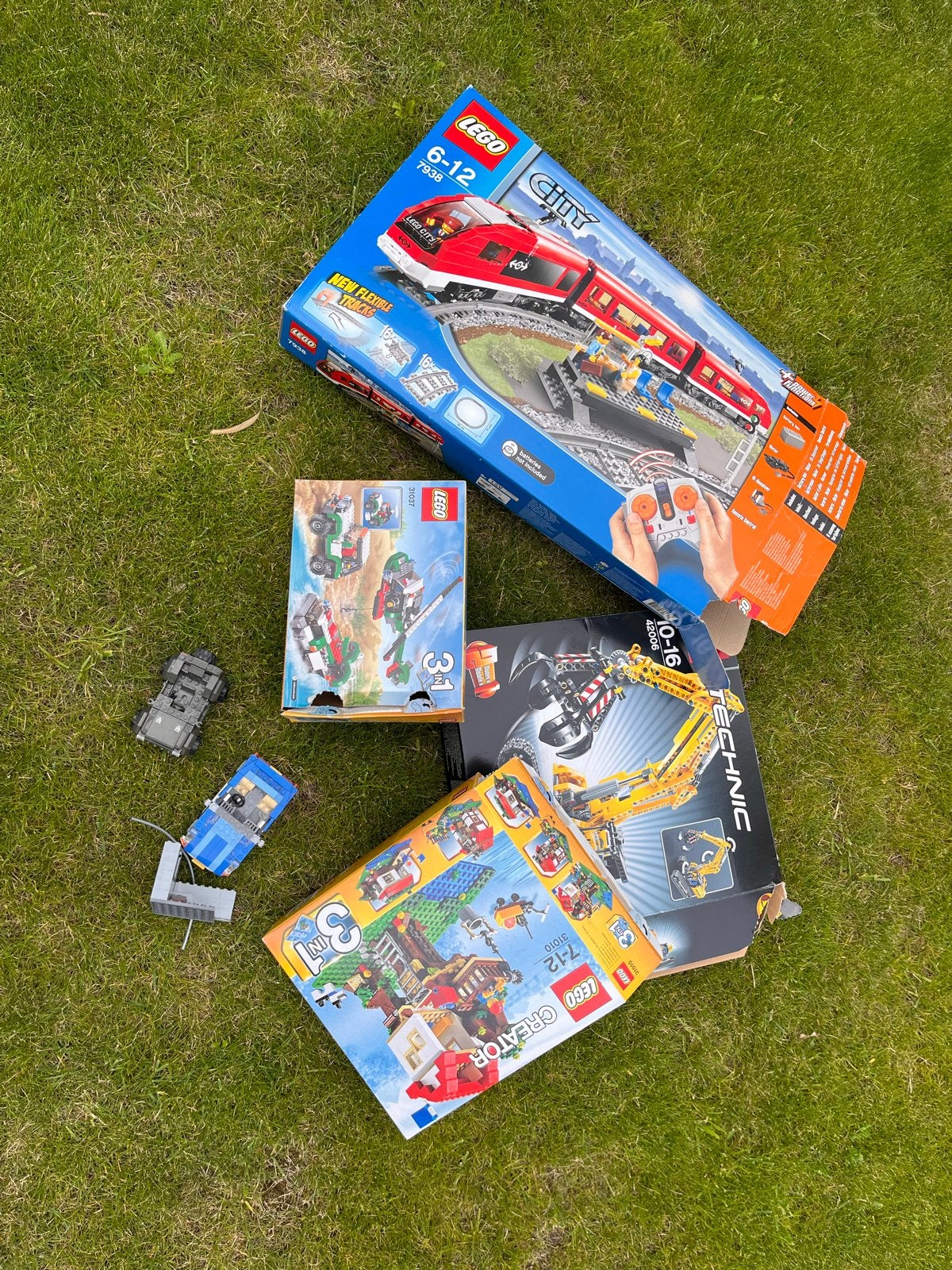 Grote partij LEGO: City trein, Technic, Creator en meer!, Ophalen of Verzenden, Gebruikt
