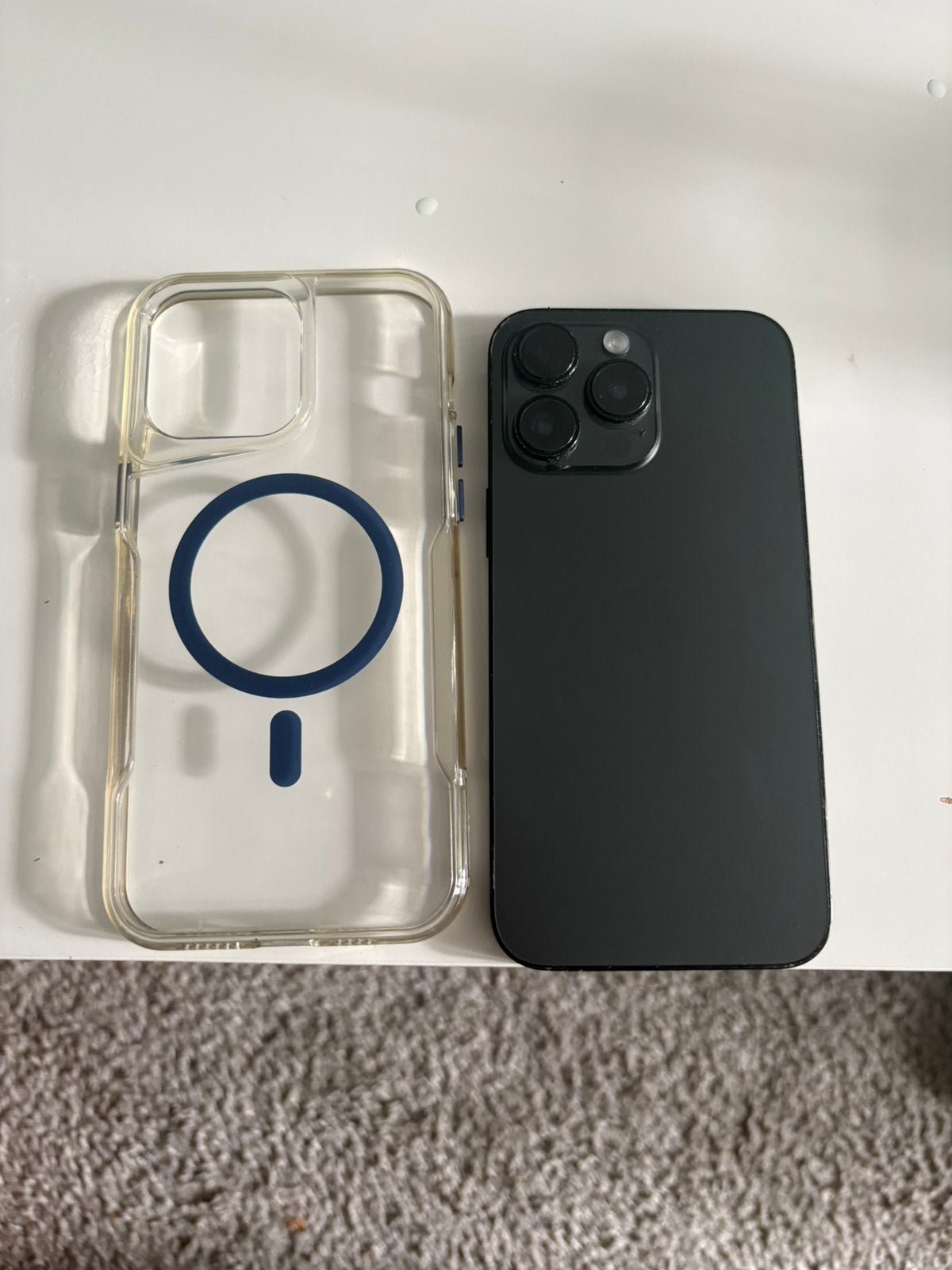 iphone 14 pro max, Telecommunicatie, Mobiele telefoons | Apple iPhone, 128 GB, Zwart, Ophalen of Verzenden, Zo goed als nieuw