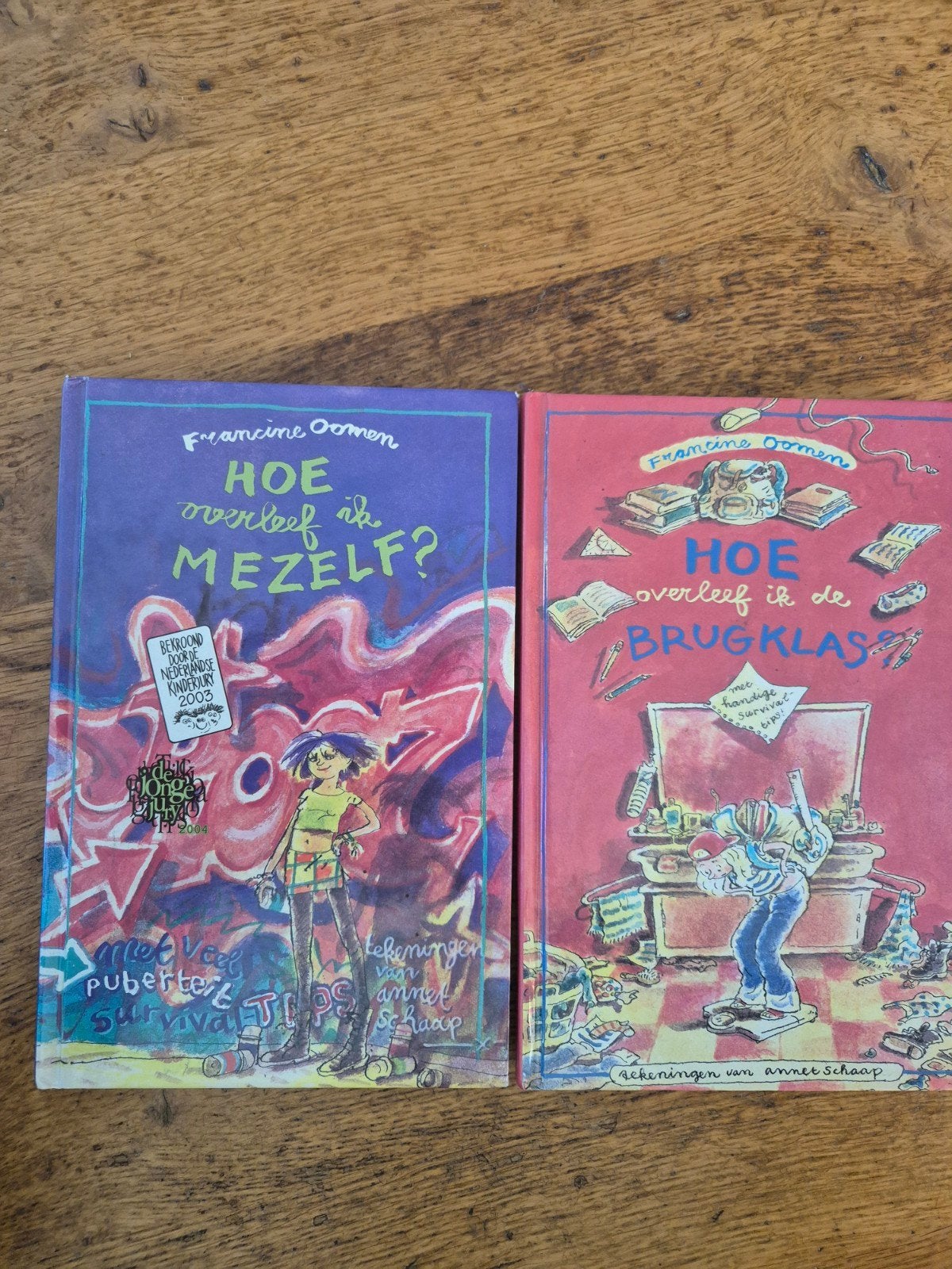 hoe overleef ik van francine oomen, Boeken, Ophalen of Verzenden, Zo goed als nieuw