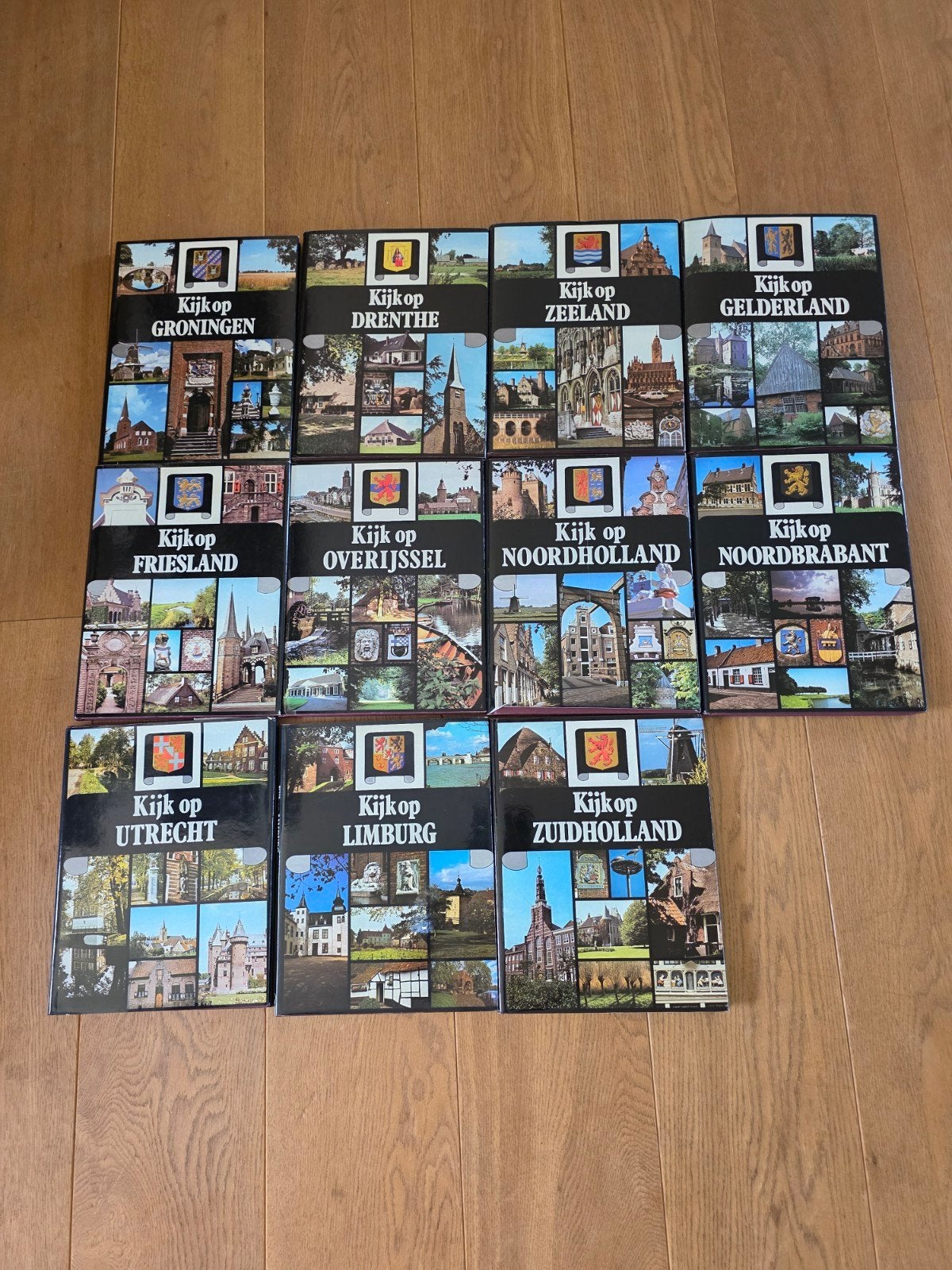 Complete set 'Kijk op' boeken - Nederlandse provincies, Boeken, Geschiedenis | Stad en Regio, Ophalen, 20e eeuw of later, Gelezen