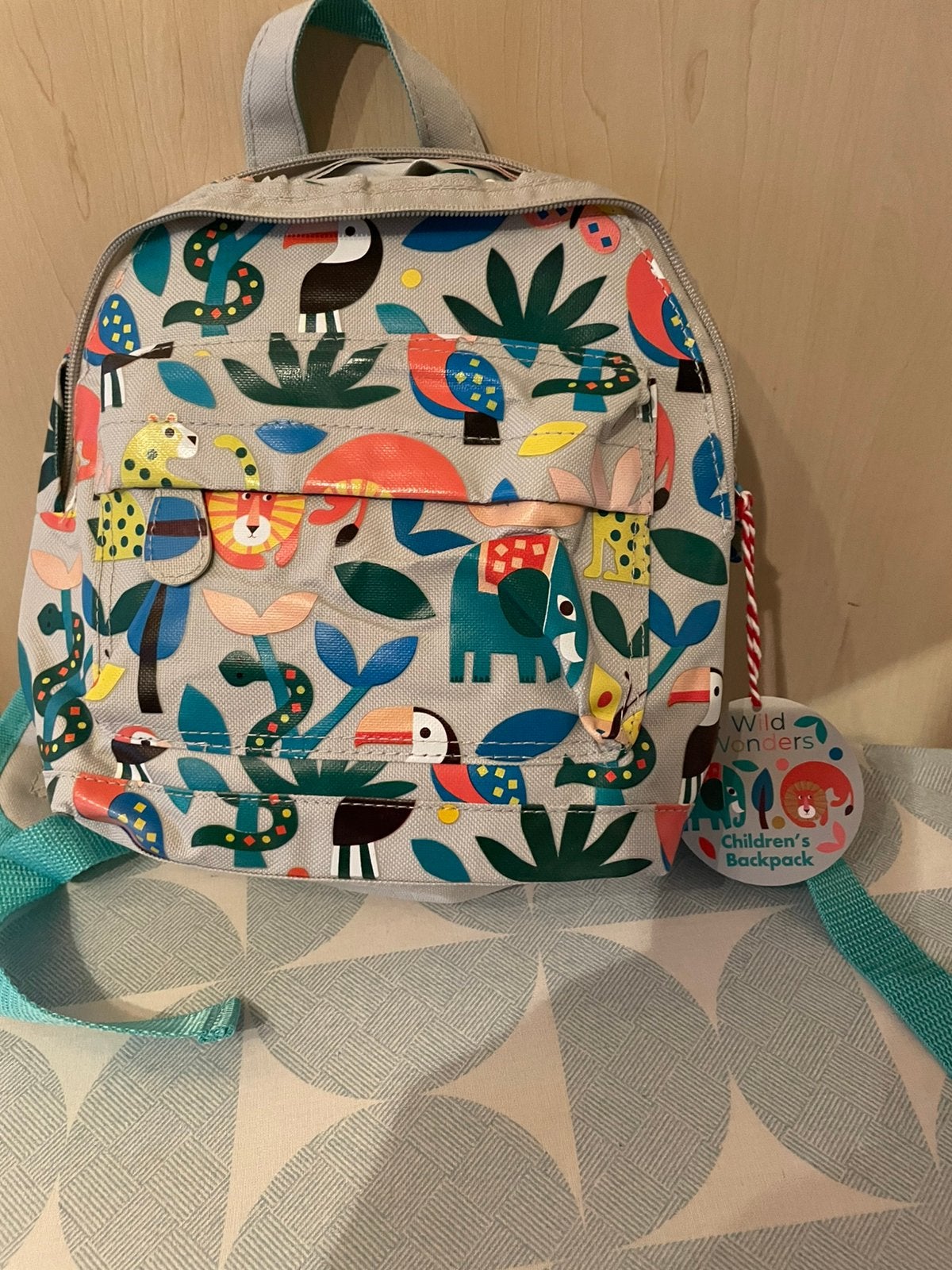 Rex London-Wild Wonders kinderrugzak, Ophalen of Verzenden, Zo goed als nieuw, 25 tot 40 cm, Overige merken